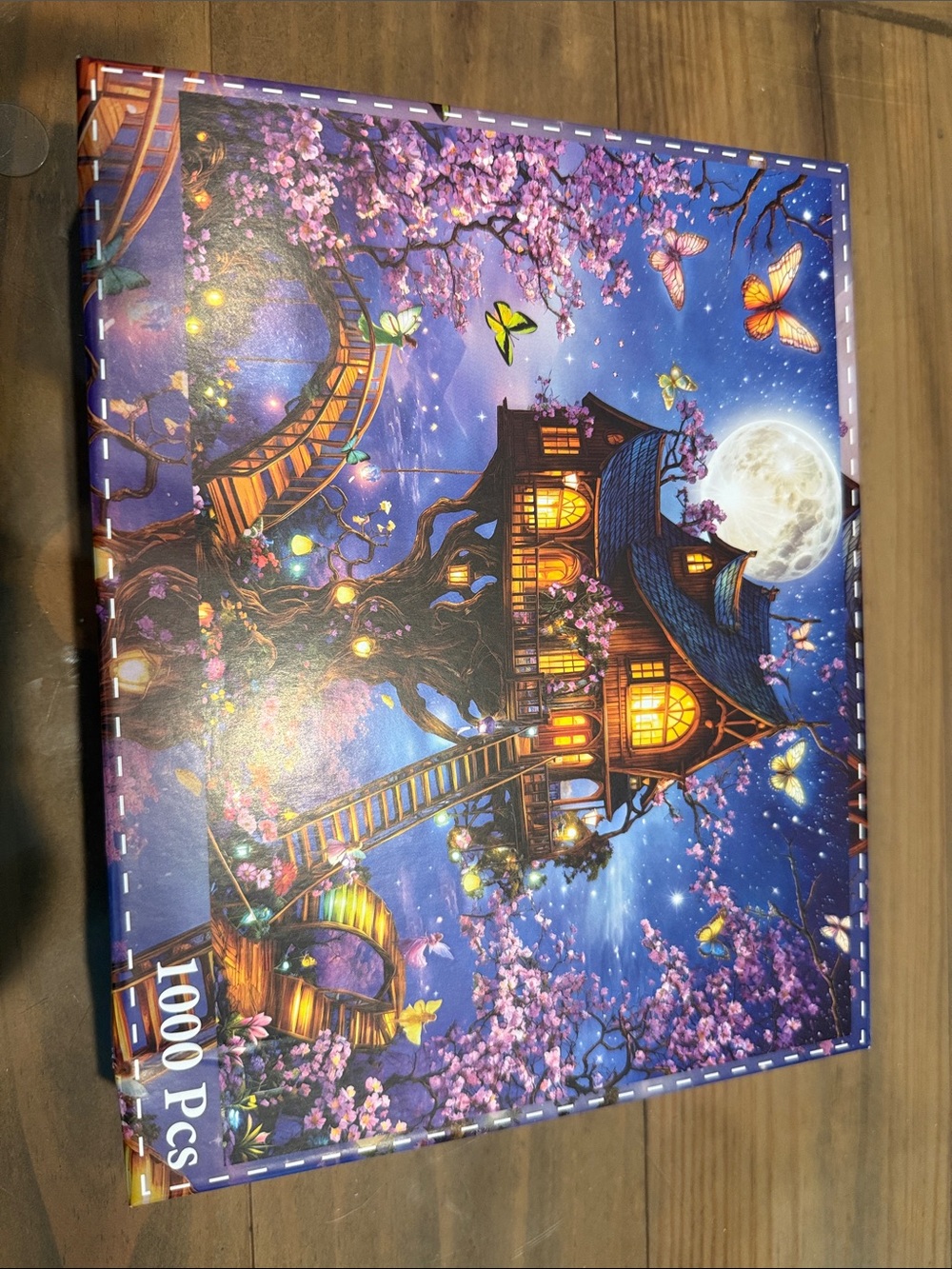 1000-Piece Moonlit Treehouse Jigsaw Puzzle - Magic Tree House
